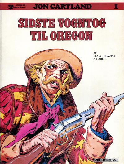 Cover for Jon Cartland (Interpresse, 1978 series) #1 - Sidste vogntog til Oregon