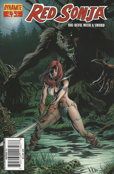 Cover for Red Sonja (Dynamite Entertainment, 2005 series) #43 [Cover C]