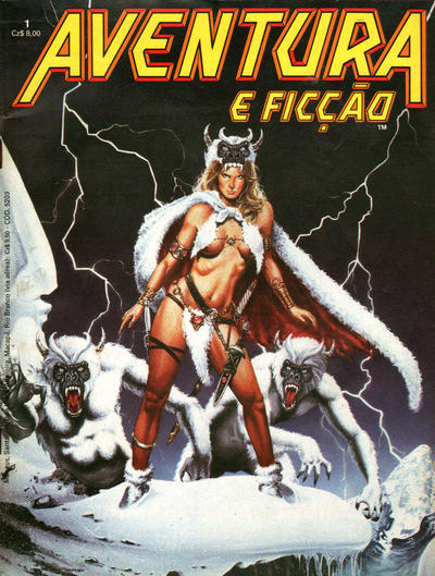 Cover for Aventura e Ficção (Editora Abril, 1986 series) #1