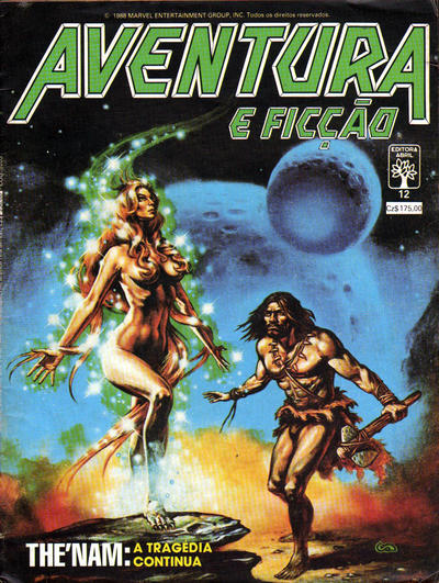 Cover for Aventura e Ficção (Editora Abril, 1986 series) #12