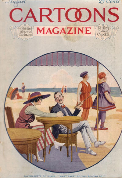 Cover for Cartoons Magazine (H. H. Windsor, 1913 series) #v16#2 [92]