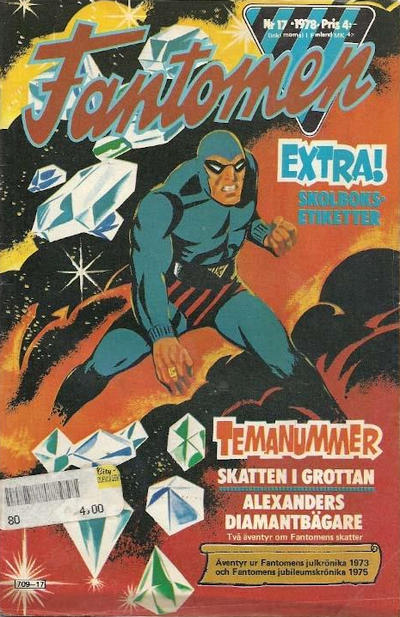 Cover for Fantomen (Semic, 1958 series) #17/1978