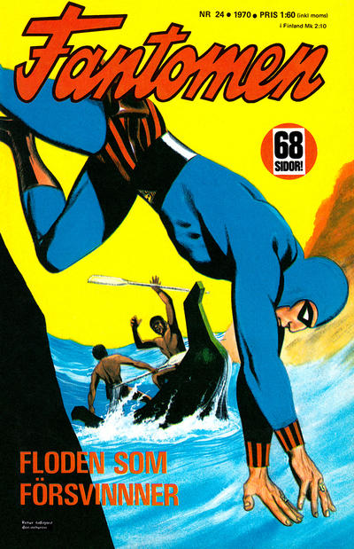 Cover for Fantomen (Semic, 1958 series) #24/1970
