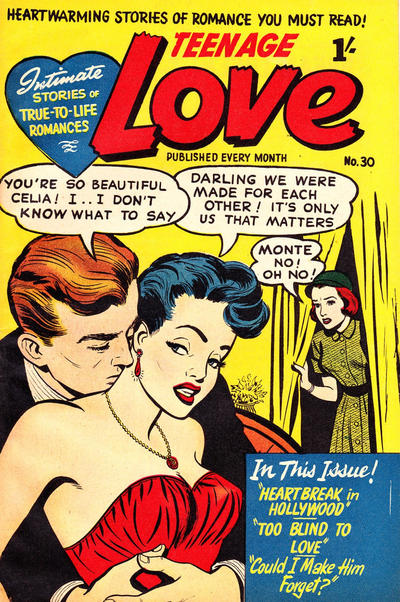 Cover for Teenage Love (Magazine Management, 1952 ? series) #30
