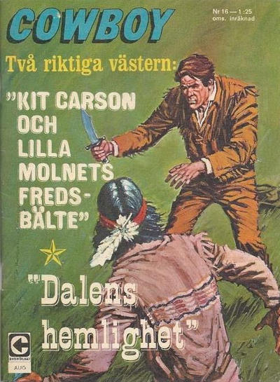 Cover for Cowboy (Centerförlaget, 1951 series) #16/1967
