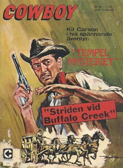 Cover for Cowboy (Centerförlaget, 1951 series) #20/1967