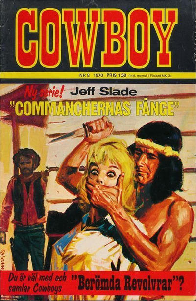 Cover for Cowboy (Centerförlaget, 1951 series) #8/1970
