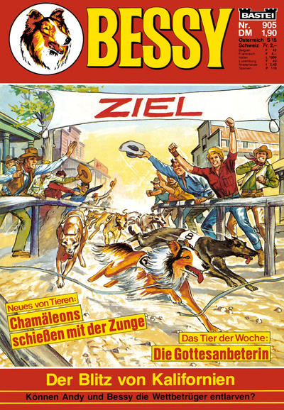 Cover for Bessy (Bastei Verlag, 1965 series) #905