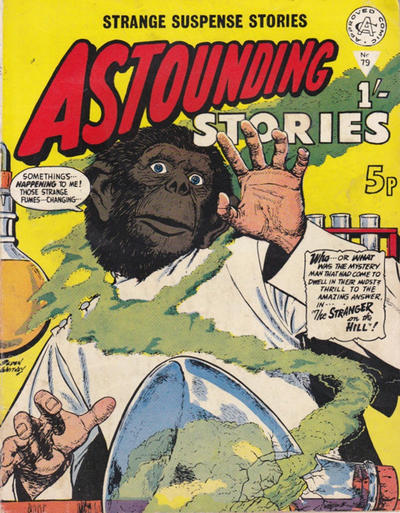 Cover for Astounding Stories (Alan Class, 1966 series) #79
