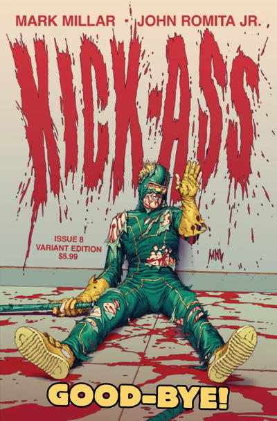 Cover for Kick-Ass 3 (Marvel, 2013 series) #8 [Steve McNiven Variant]