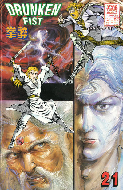 Cover for Drunken Fist (Jademan Comics, 1988 series) #21