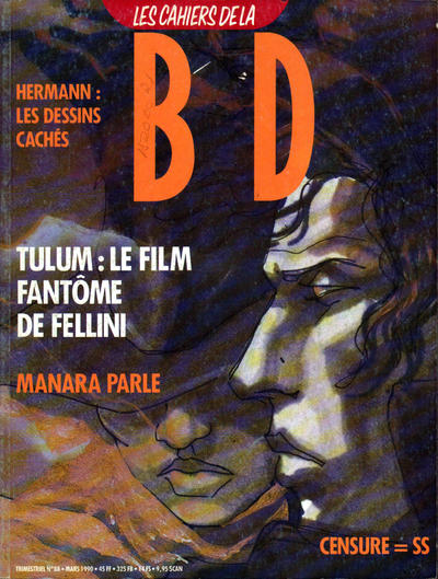 Cover for Les Cahiers de la Bande Dessinée (Glénat, 1984 series) #88