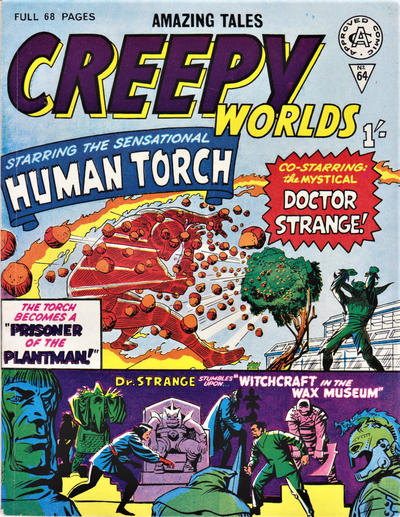 Cover for Creepy Worlds (Alan Class, 1962 series) #64