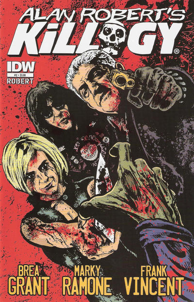 Cover for Alan Robert's Killogy (IDW, 2012 series) #2