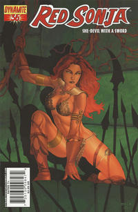 Cover for Red Sonja (Dynamite Entertainment, 2005 series) #36 [Cover A]
