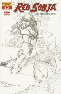 Cover Thumbnail for Red Sonja (Dynamite Entertainment, 2005 series) #4 [Marc Silvestri RRP Edition (1 in 100)]