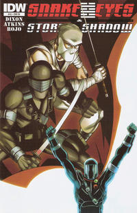 Cover Thumbnail for Snake Eyes and Storm Shadow (IDW, 2012 series) #15 [Cover RI]