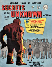 Cover Thumbnail for Secrets of the Unknown (Alan Class, 1962 series) #40