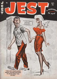 Cover Thumbnail for Jest (Marvel, 1941 series) #September 1961