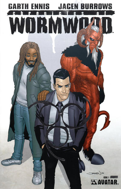 Cover for Garth Ennis Chronicles of Wormwood (Avatar Press, 2007 series) #1 [Platinum Foil Edition]