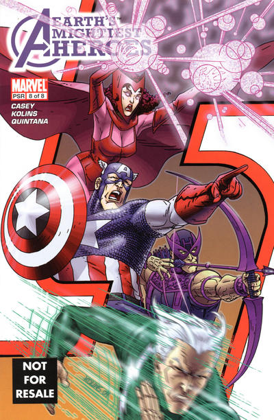 Cover for Avengers: Earth's Mightiest Heroes #8 [Marvel Legends Reprint] (Marvel, 2005 series) #8