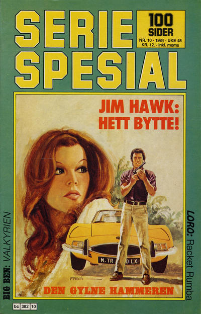 Cover for Seriespesial (Semic, 1979 series) #10/1984