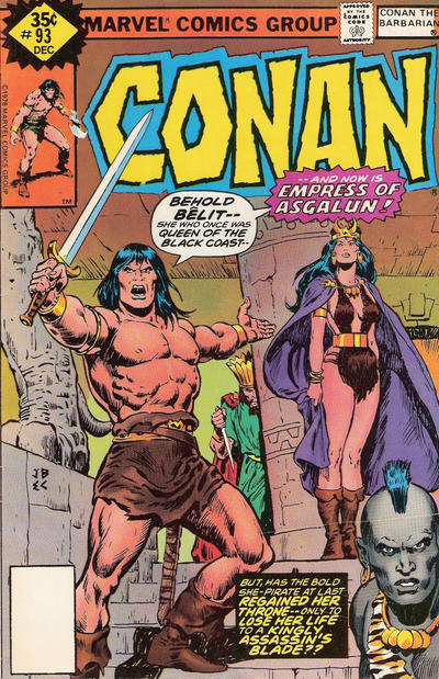Cover for Conan the Barbarian (Marvel, 1970 series) #93 [Whitman]