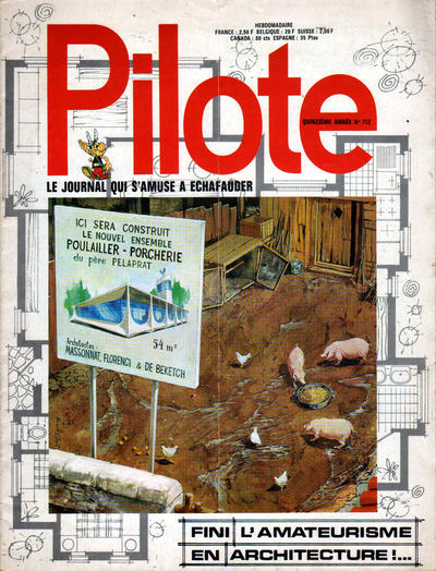 Cover for Pilote (Dargaud, 1960 series) #712