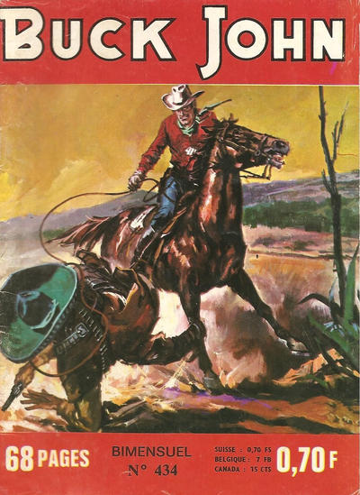 Cover for Buck John (Impéria, 1953 series) #434