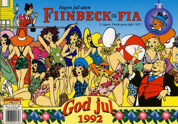 Cover for Fiinbeck og Fia (Hjemmet / Egmont, 1930 series) #1992