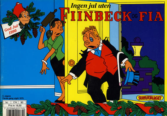 Cover for Fiinbeck og Fia (Hjemmet / Egmont, 1930 series) #1990