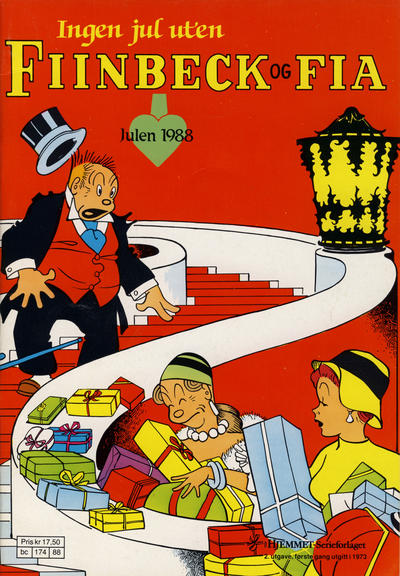 Cover for Fiinbeck og Fia (Hjemmet / Egmont, 1930 series) #1988