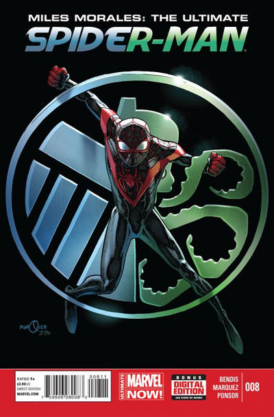 Cover for Miles Morales: Ultimate Spider-Man (Marvel, 2014 series) #8