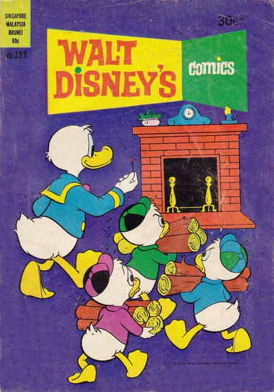 Cover for Walt Disney's Comics (W. G. Publications; Wogan Publications, 1946 series) #369