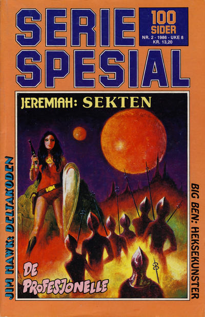Cover for Seriespesial (Semic, 1979 series) #2/1986
