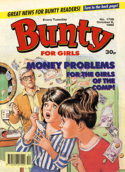 Cover for Bunty (D.C. Thomson, 1958 series) #1708