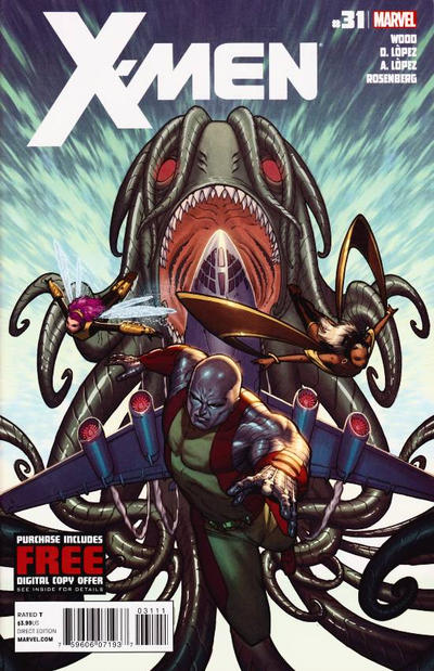 Cover for X-Men (Marvel, 2010 series) #31