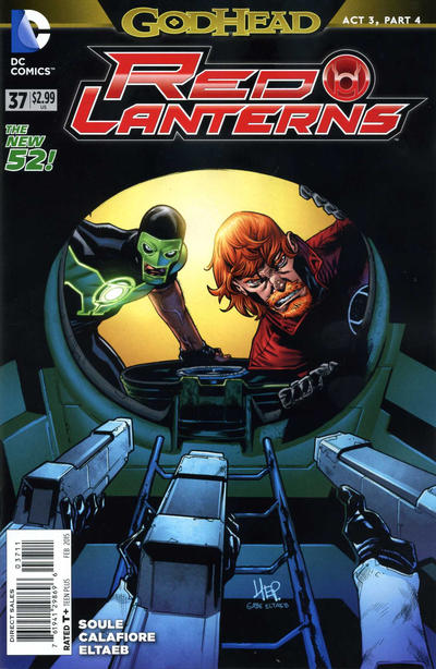 Cover for Red Lanterns (DC, 2011 series) #37