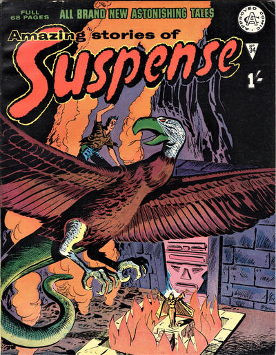 Cover for Amazing Stories of Suspense (Alan Class, 1963 series) #34
