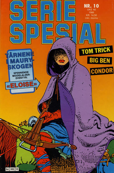 Cover for Seriespesial (Semic, 1979 series) #10/1986