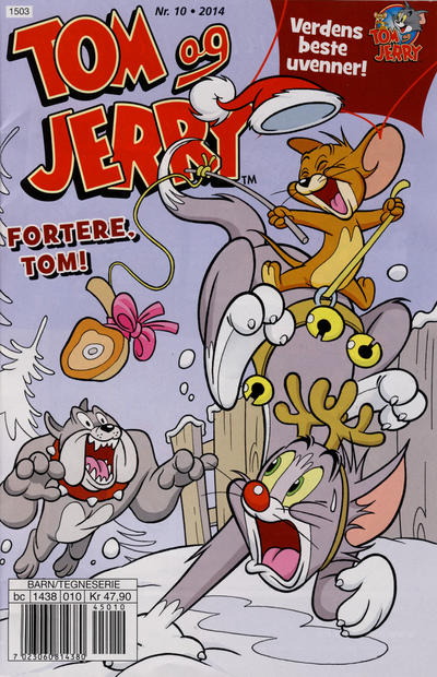 Cover for Tom og Jerry (Hjemmet / Egmont, 2010 series) #10/2014