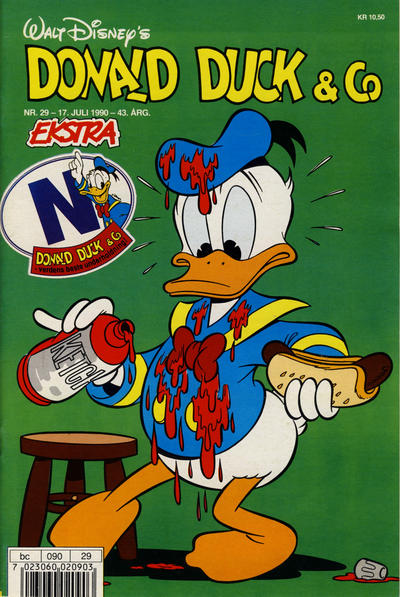 Cover for Donald Duck & Co (Hjemmet / Egmont, 1948 series) #29/1990