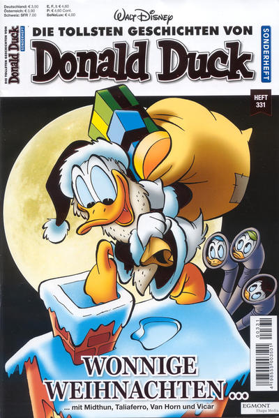 Cover for Die tollsten Geschichten von Donald Duck (Egmont Ehapa, 1965 series) #331