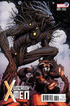 Cover Thumbnail for Uncanny X-Men (2013 series) #23 [Arthur Adams 'Rocket Raccoon and Groot']