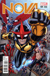 Cover for Nova (Marvel, 2013 series) #25 [Arthur Adams variant]