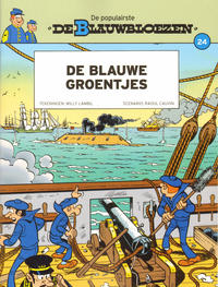 Cover Thumbnail for De Blauwbloezen (Dupuis, 2014 series) #24 - De blauwe groentjes