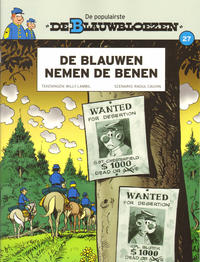 Cover Thumbnail for De Blauwbloezen (Dupuis, 2014 series) #27 - De Blauwen nemen de benen
