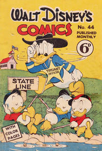 Cover Thumbnail for Walt Disney's Comics (W. G. Publications; Wogan Publications, 1946 series) #44