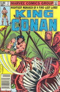 Cover Thumbnail for King Conan (Marvel, 1980 series) #13 [Newsstand]