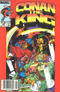 Cover Thumbnail for Conan the King (Marvel, 1984 series) #28 [Canadian]
